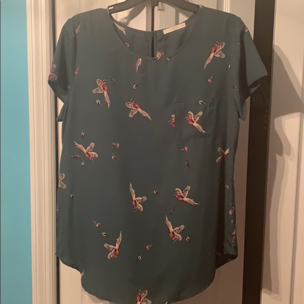 Pheasant printed ss shirt